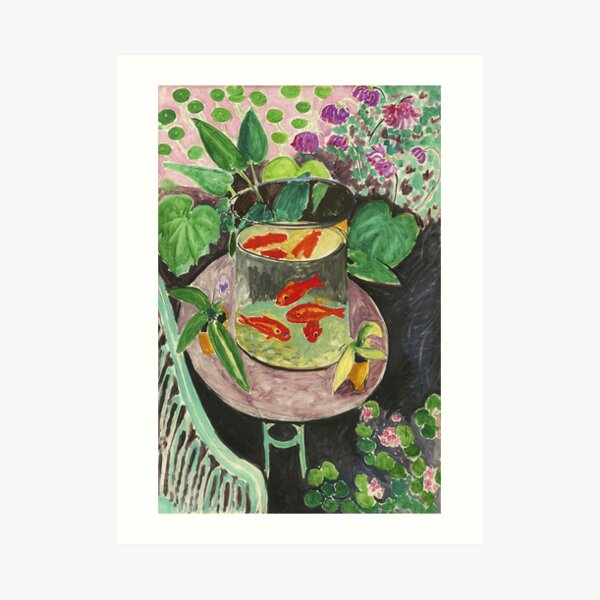 Goldfish Henri Matisse Art Print