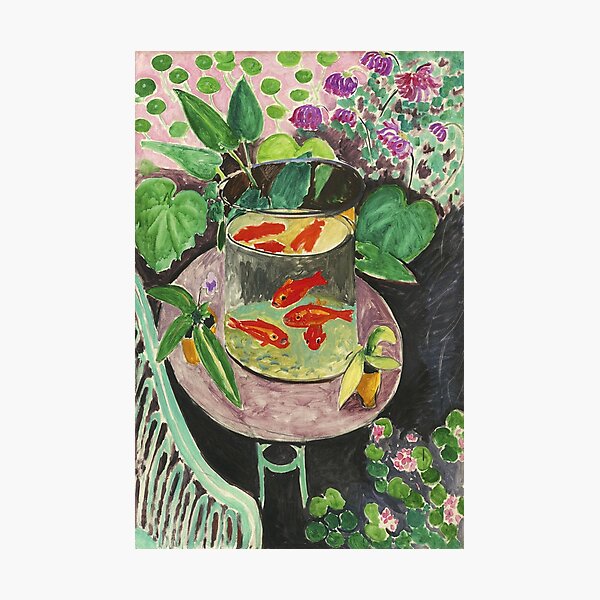 Goldfish Henri Matisse Photographic Print