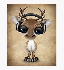 Cute Baby Reindeer Wall Art Redbubble