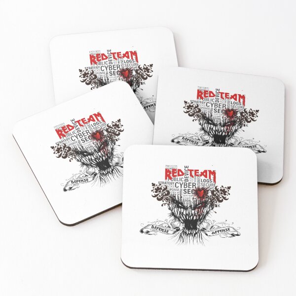 Item preview, Red Team - Offense by Defense - Skull - Metal designed and sold by clubtee.
