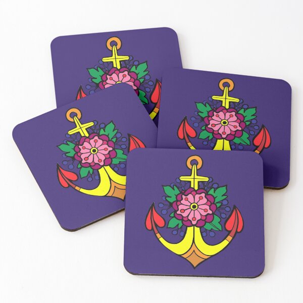 Item preview, Anchor Flash - Tattoo Flash  designed and sold by boojun.