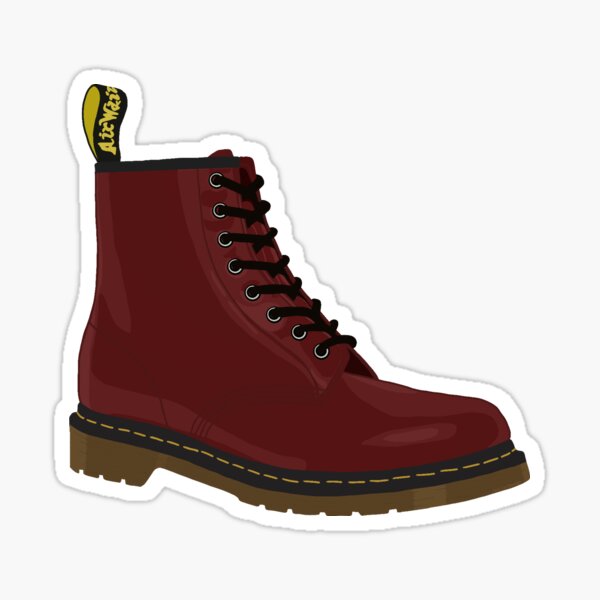 Artikel-Vorschau von Rote Dr. Martens, designt und verkauft von justlivdesign.