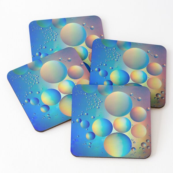 Item preview, Colored oil drops on water designed and sold by hanspeters.
