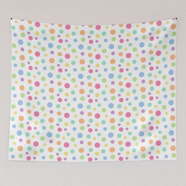 Item preview, Polka Dot Party (Pastel Rainbow) designed and sold by Design Minds Boutique.