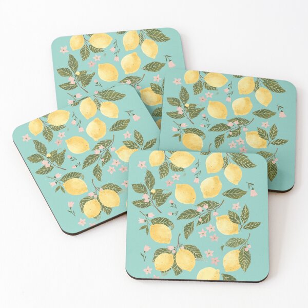 Item preview, Gouache Lemons designed and sold by ldpapers.