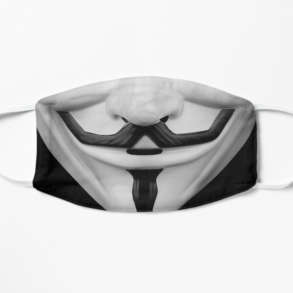 Anonymous Face Masks | Redbubble