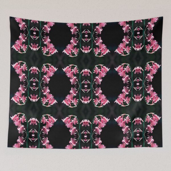 Item preview, Pink Bell Motif (MKW-VN.733) designed and sold by Katrina Morgan.