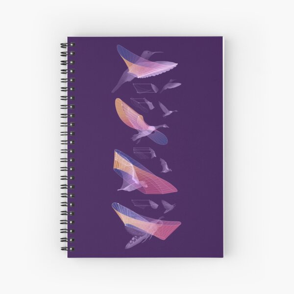 Flight Deconstructed Spiral Notebook