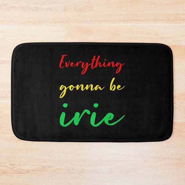 Item preview, Everything gonna be irie reggae rasta colours gift designed and sold by Stageystuff.