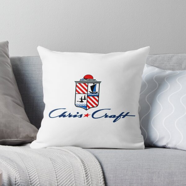 CHRIS CRAFT 2 Throw Pillow
