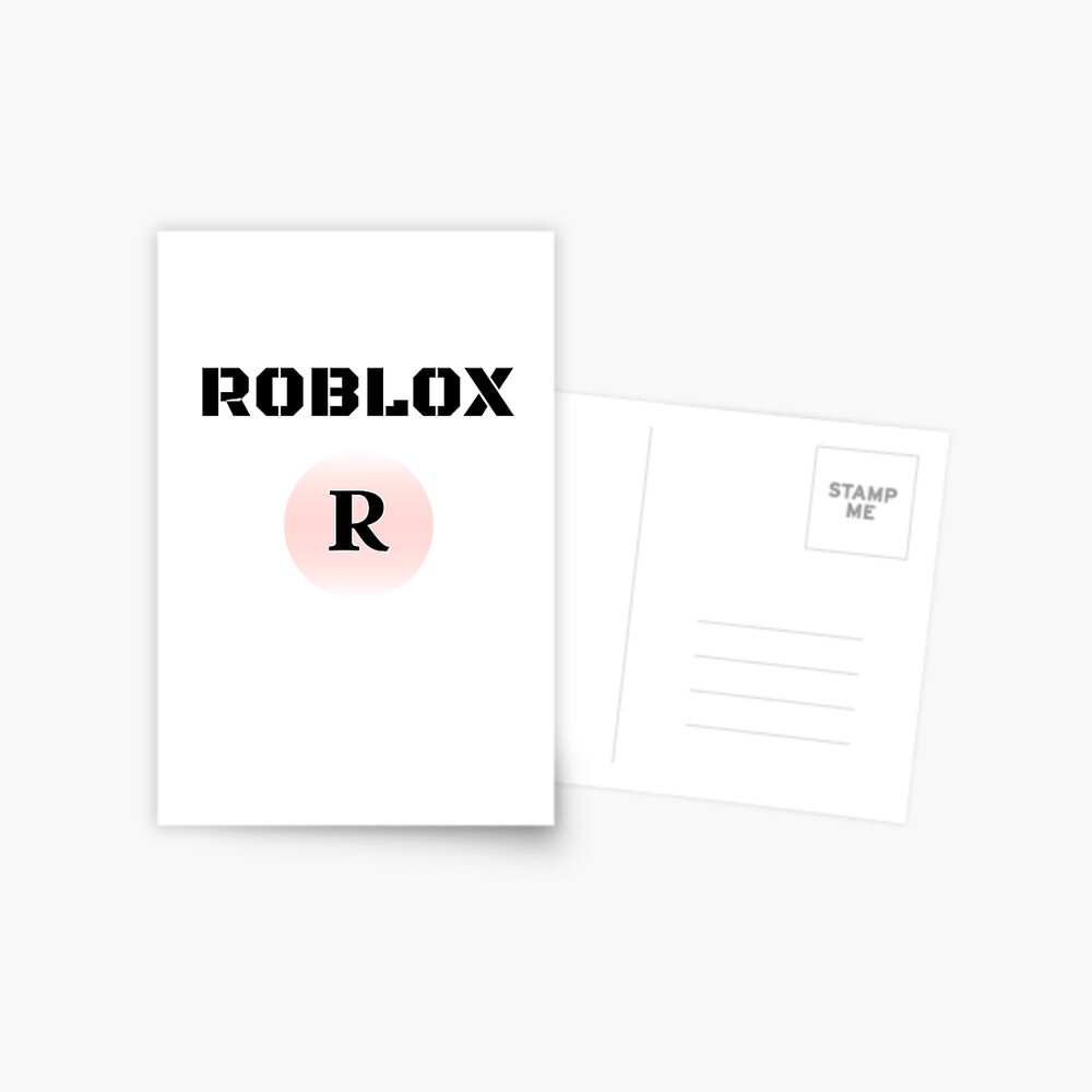 Roblox Template Postcard By Issammadihi Redbubble - roar roblox player