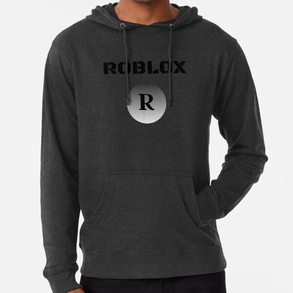 Roblox T Shirt Lightweight Hoodie By Issammadihi Redbubble - roblox black hood template