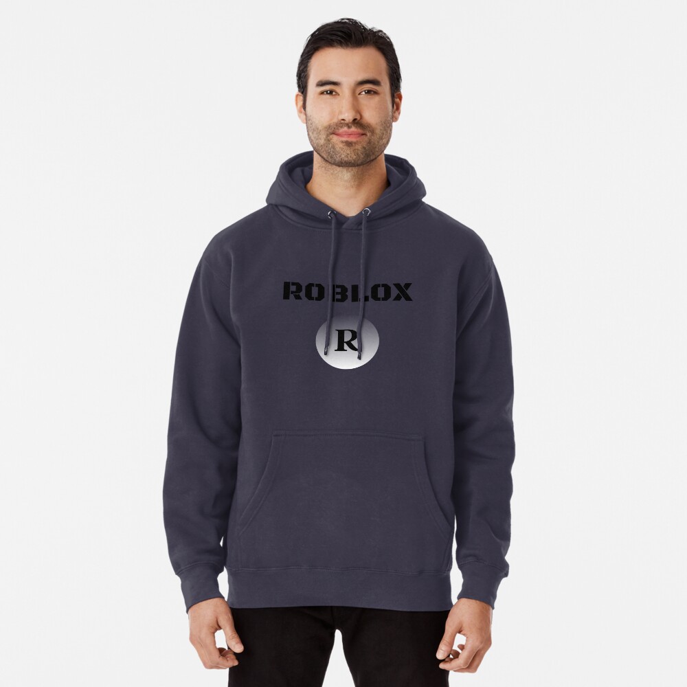 Roblox Template Pullover Hoodie By Issammadihi Redbubble - roblox red and black hoodie template