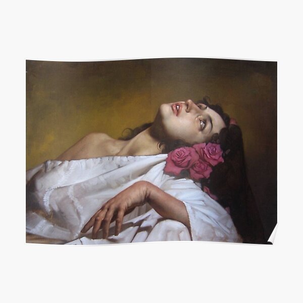Santa Rosalia Roberto Ferri Poster