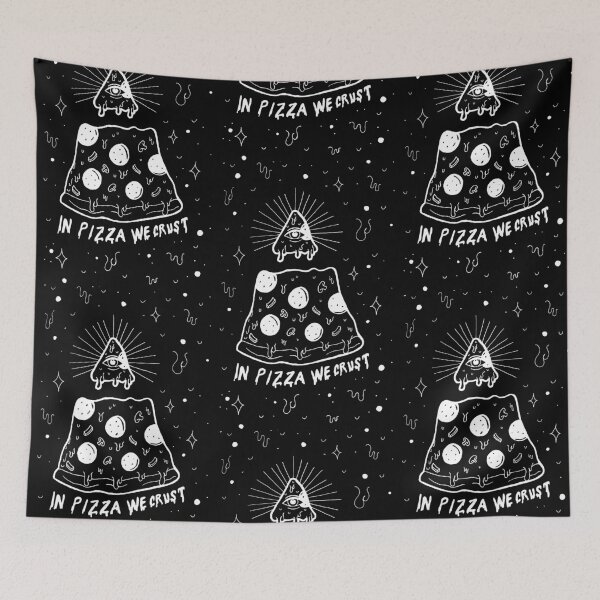 Item preview, In Pizza We Crust (White) designed and sold by Wintermedia.