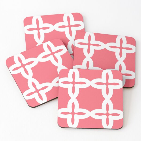 Item preview, Pink Geometric Arabic pattern inspired by Islamic patterns at KAUST designed and sold by CreatEVEdesign.
