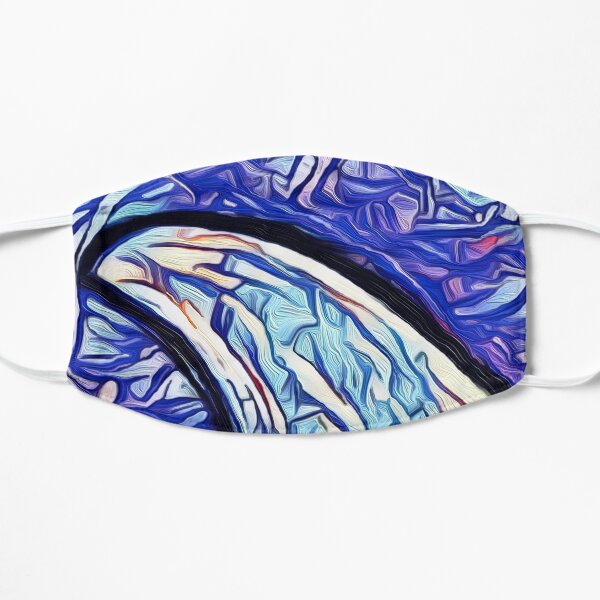 Surfboard Fin Hawaii Flat Mask