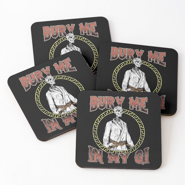 Item preview, Bury Me In My Gi BJJ Brazilian Jiu Jitsu  designed and sold by Sinjy.