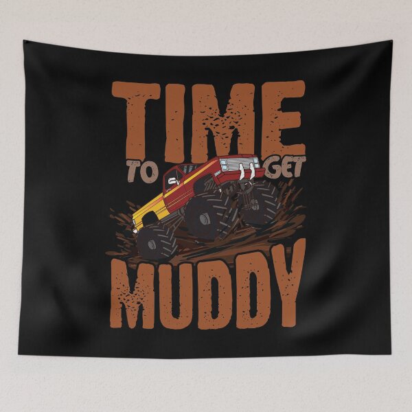 Item preview, Time To Get Muddy - 4 Wheel Driving designed and sold by casestees.