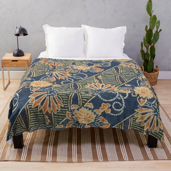 Item preview, ANTIQUE JAPANESE FLOWERS,DIAGONAL STRIPES,ROPES,RIBBONS designed and sold by BulganLumini.
