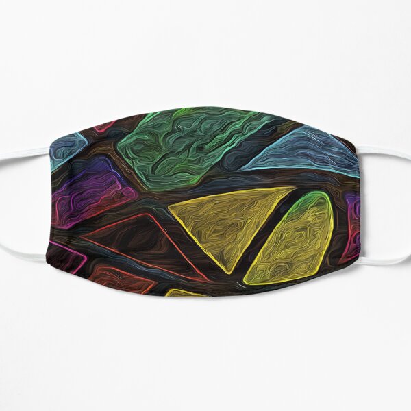 Tribal Shapes Flat Mask