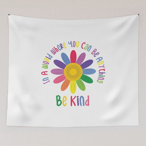 Item preview, In a World Where You Can Be Anything Be Kind World Kindness Day  designed and sold by The Junto Shop.