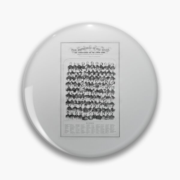 Item preview, Defenders of Our Union - 109 Commanders of the Union Army - Civil War designed and sold by warishellstore.