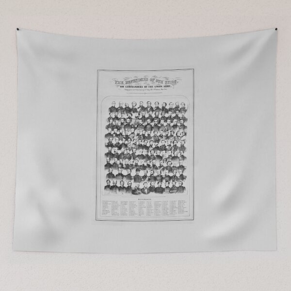Item preview, Defenders of Our Union - 109 Commanders of the Union Army - Civil War designed and sold by warishellstore.
