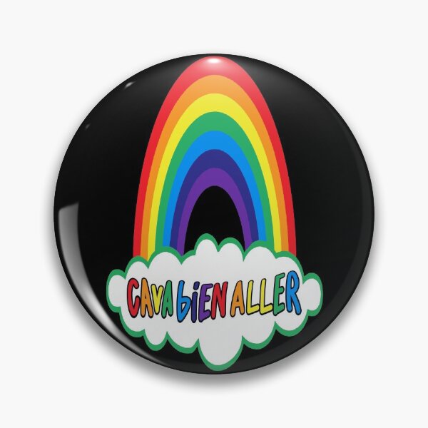 Item preview, Ca Va Bien Aller Sticker & Mask (HD) Small Cloud (Green) designed and sold by Brazz Official.