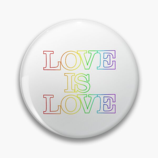 Item preview, Love Is Love (white) designed and sold by ShortStickers.