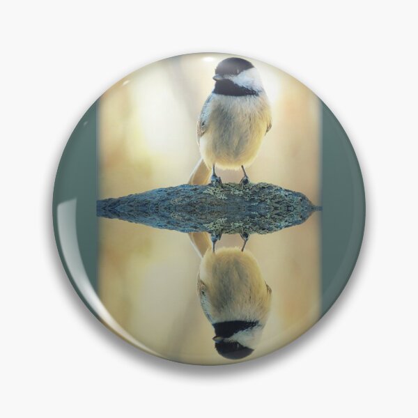 Item preview, Reflecting Pool Chickadee designed and sold by Jean Gregory Evans.