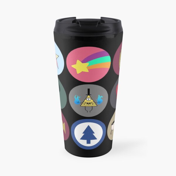Gravity Falls Cipher Wheel Taza de viaje
