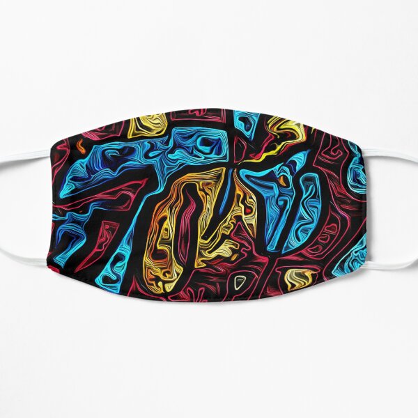 Tribal Art Flat Mask