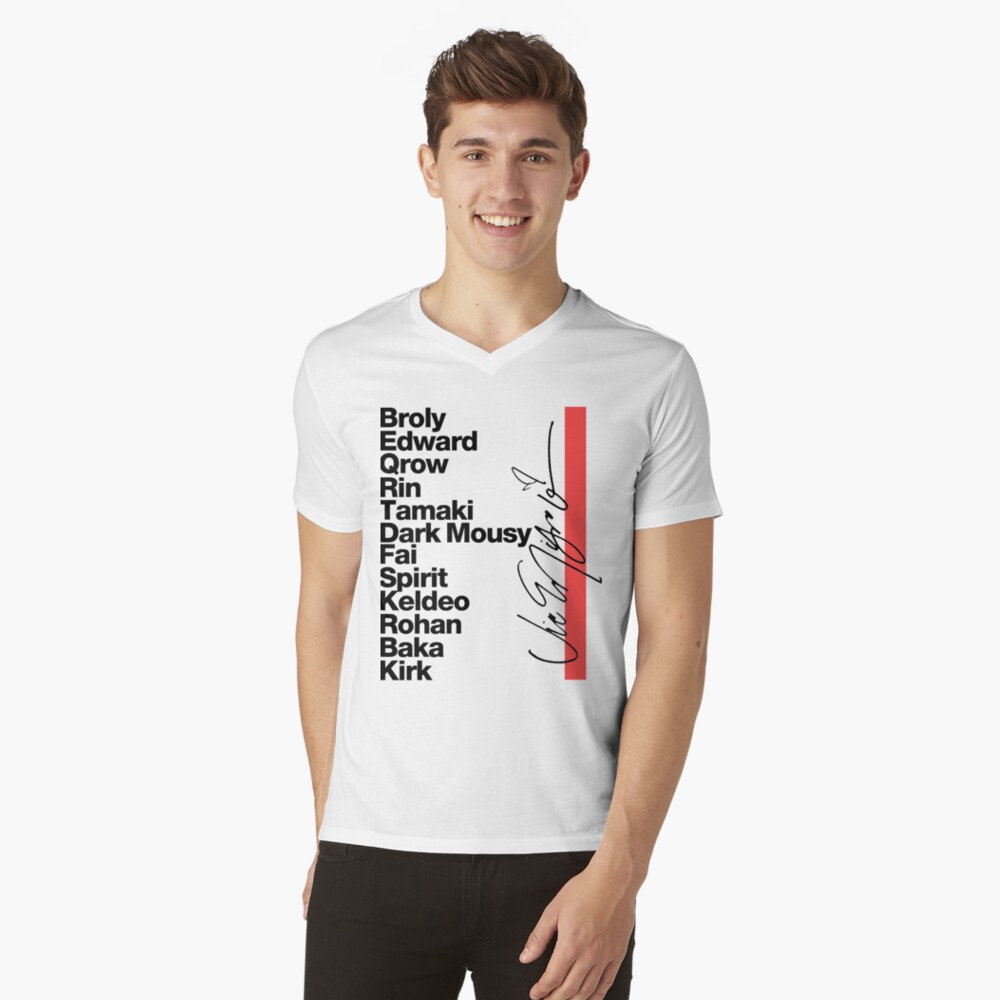 Item preview, V-Neck T-Shirt designed and sold by squallykins.