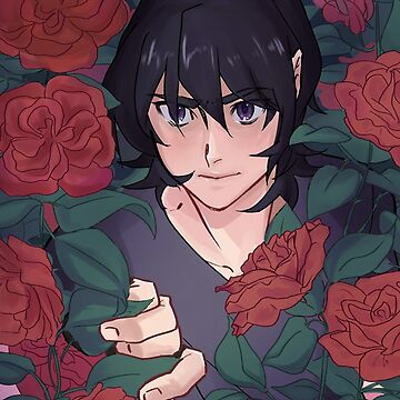 Artwork thumbnail, Keith Voltron Flowers by littleblackchat
