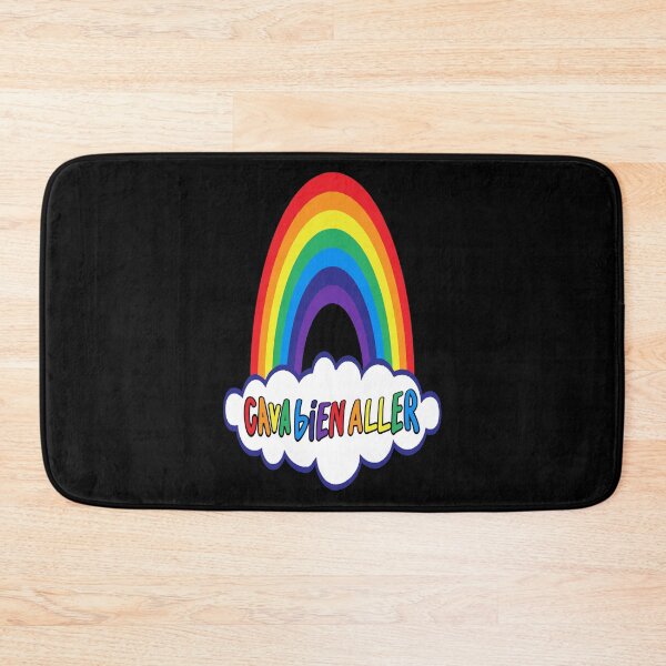 Item preview, Ca Va Bien Aller Sticker & Mask (HD) Small Cloud (Dark Blue) designed and sold by Brazz Official.