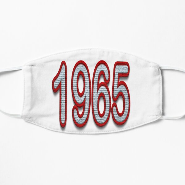 Birth Year 1965 Flat Mask