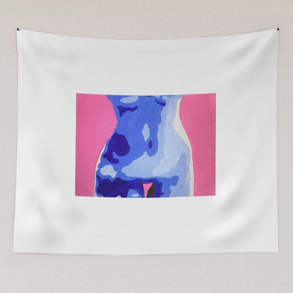 Item preview, Monochrome blue woman  designed and sold by designsbycait.