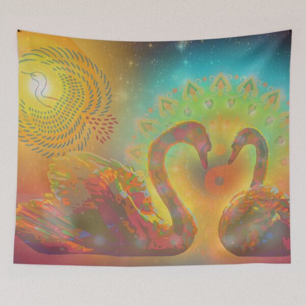 Item preview,  Loving Swans digital - 2020 by Karmym designed and sold by karmym.