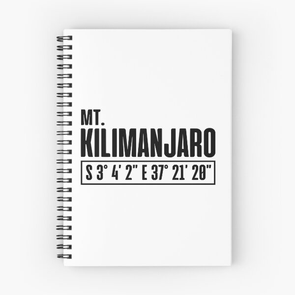 Item preview, Kilimanjaro Coordinates  designed and sold by JackCurtis1991.