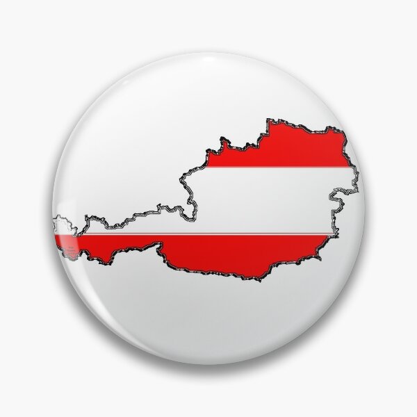 Item preview, Austria Map With Austrian flag designed and sold by Havocgirl.