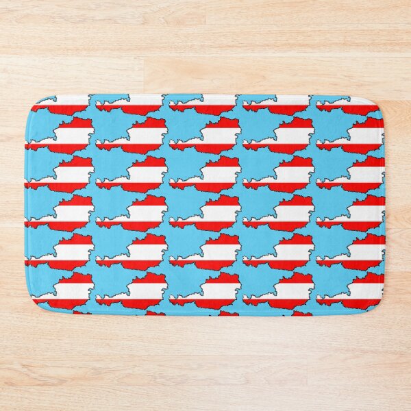 Item preview, Austria Map With Austrian flag designed and sold by Havocgirl.