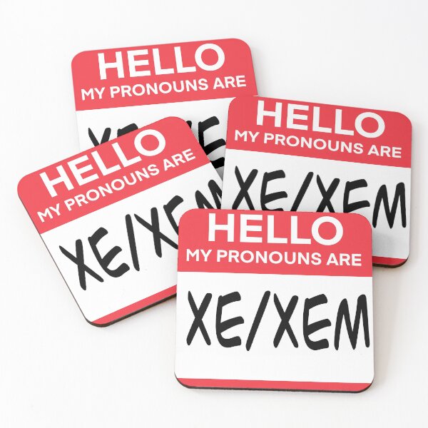 Item preview, Xe/Xem Pronouns Tag designed and sold by SarahWilliams19.