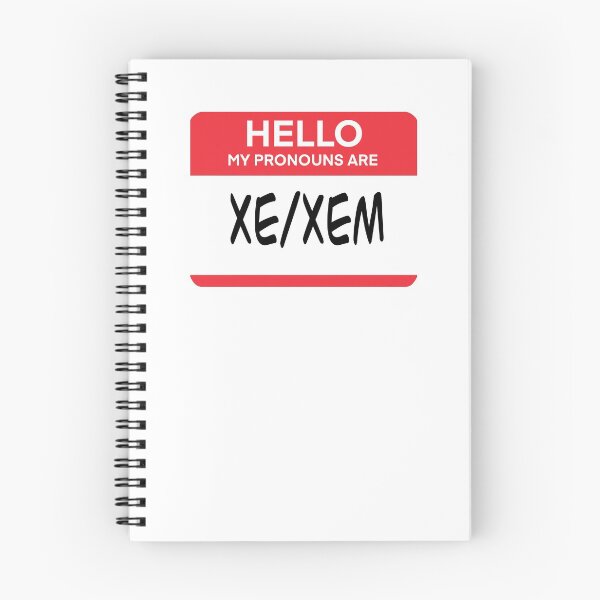 Item preview, Xe/Xem Pronouns Tag designed and sold by SarahWilliams19.