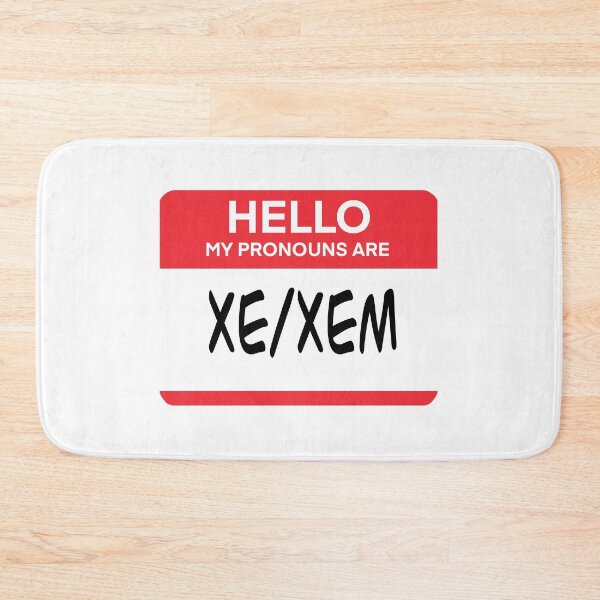 Item preview, Xe/Xem Pronouns Tag designed and sold by SarahWilliams19.