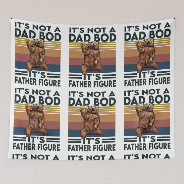 Item preview, It's Not A Dad BOD It's Father Figure, fathers day gift designed and sold by YouHappyMyHappy.
