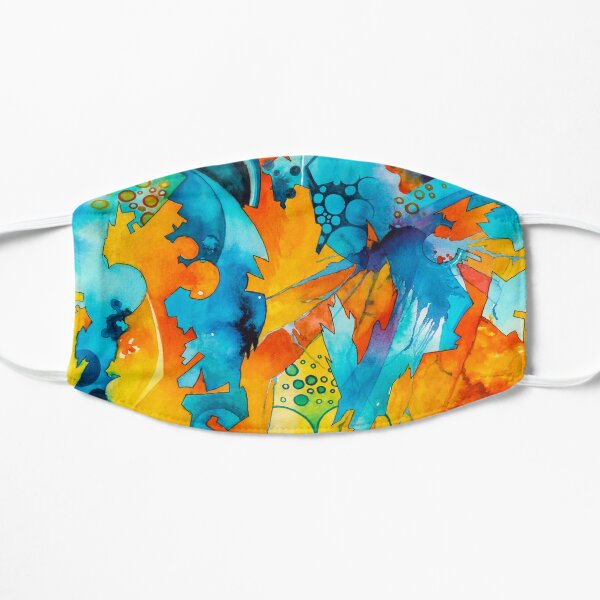 Are They Unicorns or Horniecornies? - Watercolor Painting Mask