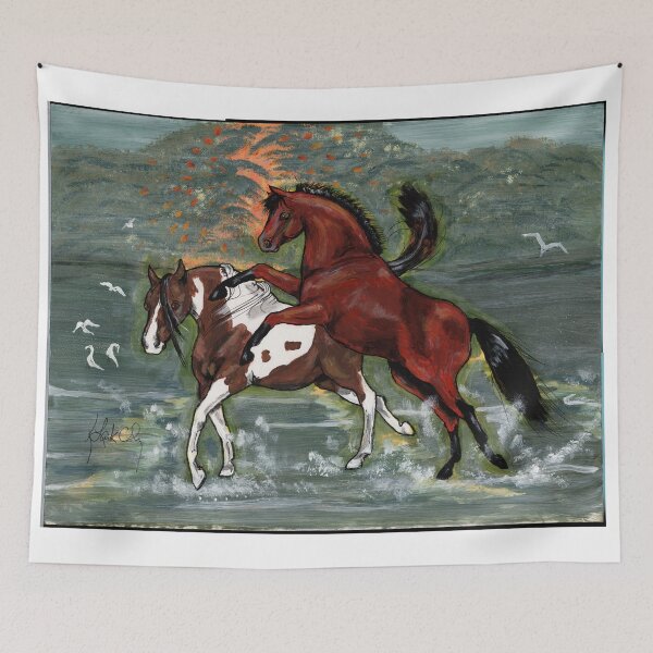 Item preview, Splashing Horses designed and sold by dharmahorse.