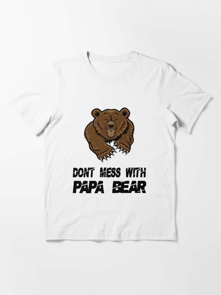 Papa Bear Don't Mess With My Cubs Father's Day' Men's T-Shirt