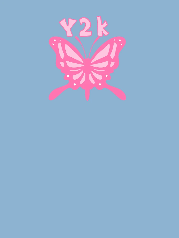 🦋 Blue Butterfly Y2K Cute Top - Pink's Code & Price - RblxTrade